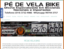 Tablet Screenshot of pedevelabike.com